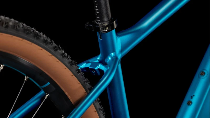 Cube Reaction Pro MTB-Hardtail Diamant metallicteal´n´holo