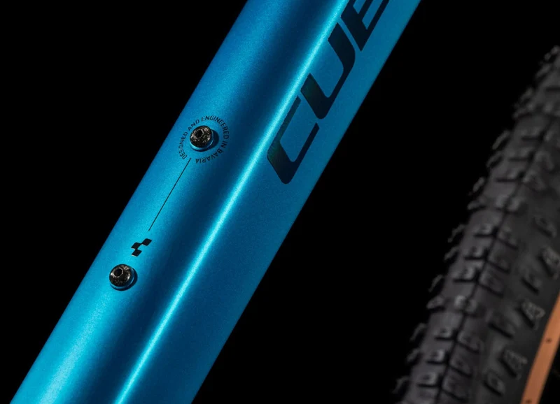 Cube Reaction Pro MTB-Hardtail Diamant metallicteal´n´holo