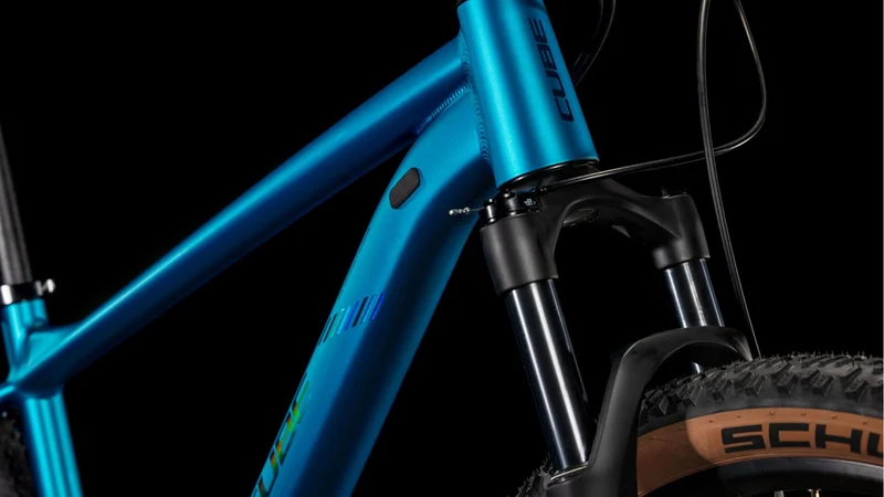 Cube Reaction Pro MTB-Hardtail Diamant metallicteal´n´holo
