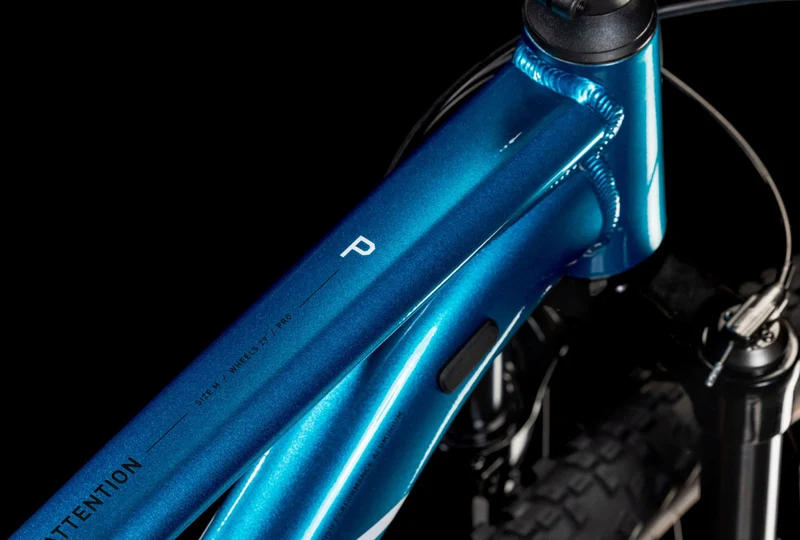 Cube Attention Pro MTB-Hardtail Diamant metallicteal´n´white
