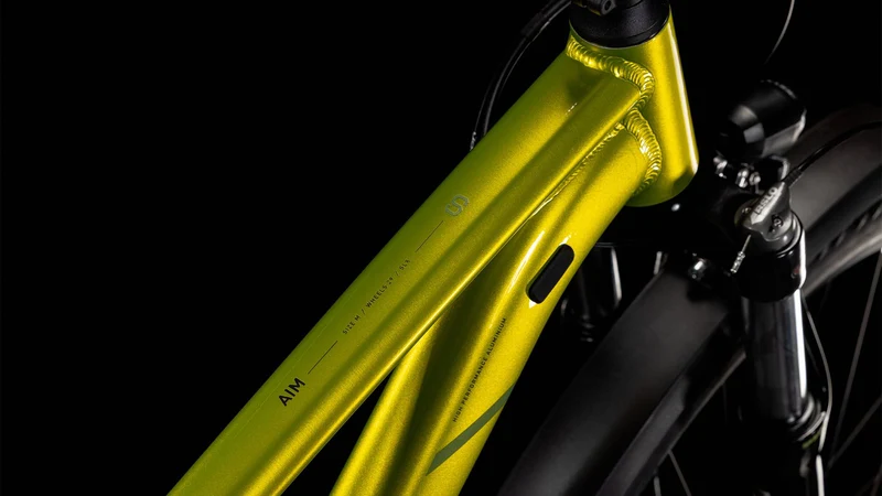 Cube Aim SLX Allroad MTB-Hardtail Diamant flashlime´n´juniper