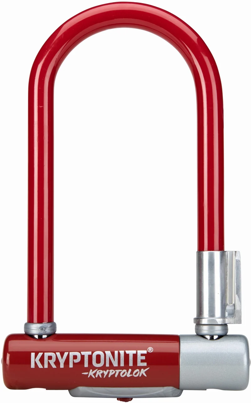 Kryptonite KryptoLok Mini 7 inkl. FlexFrame-Halterung Bügelschloss