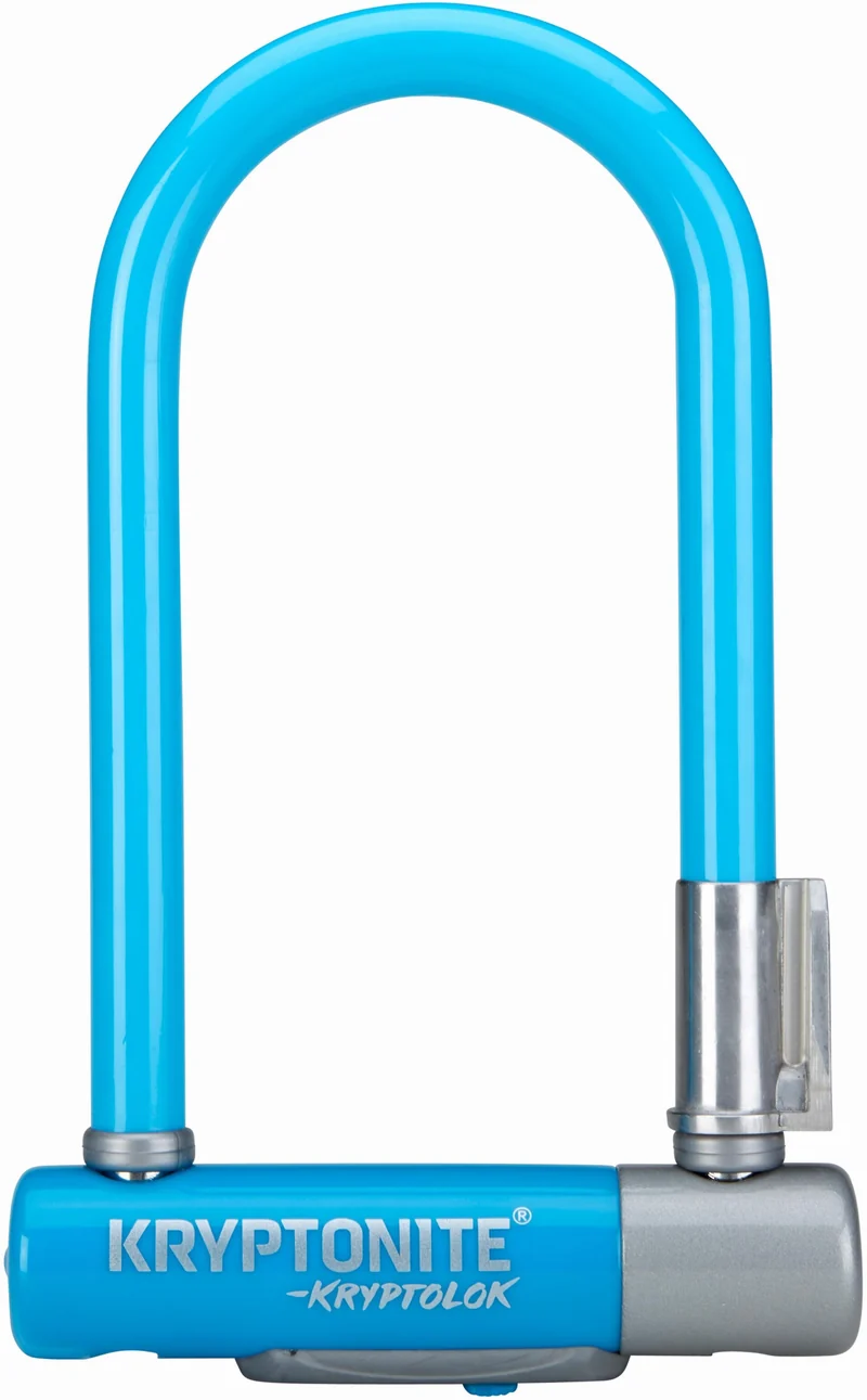 Kryptonite KryptoLok Mini 7 inkl. FlexFrame-Halterung Bügelschloss