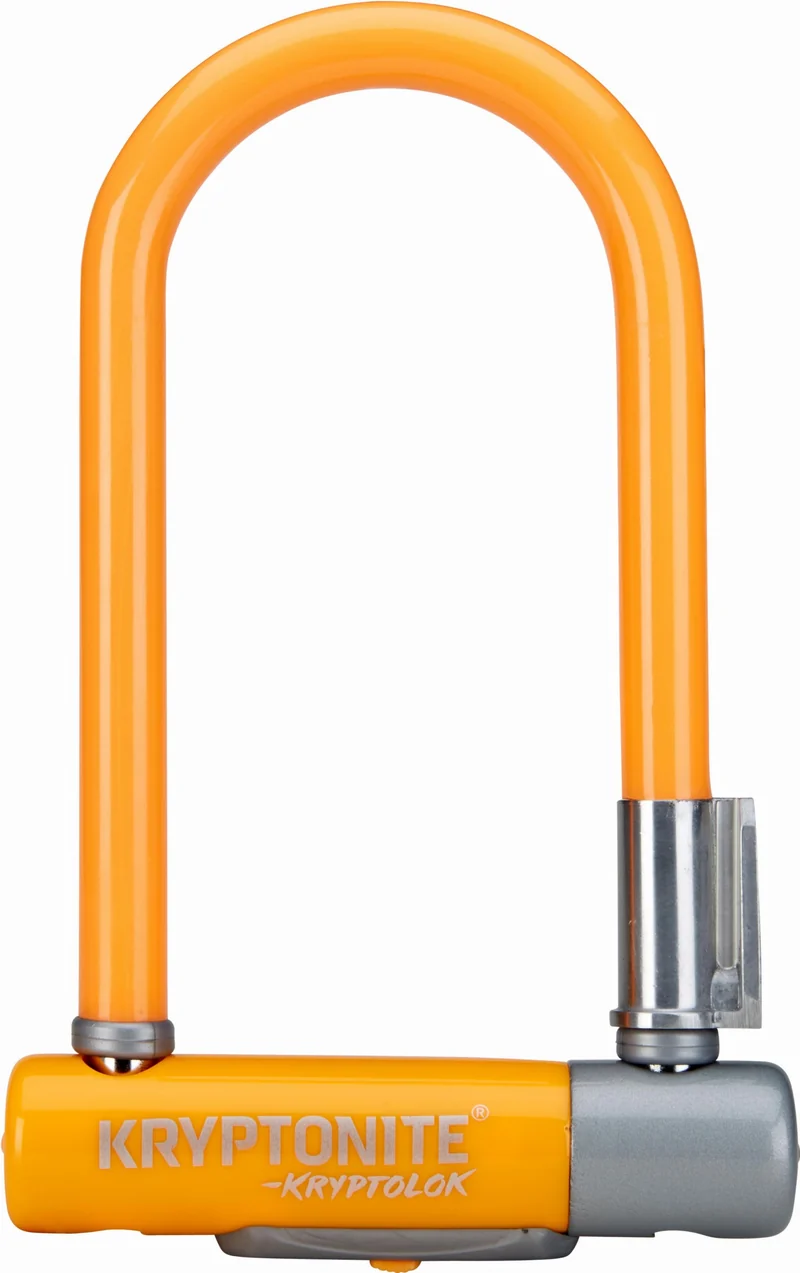 Kryptonite KryptoLok Mini 7 inkl. FlexFrame-Halterung Bügelschloss
