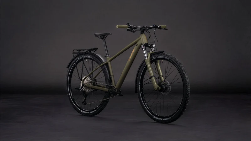 Cube Aim SLX FE MTB-Hardtail Diamant dustyolive´n´gold