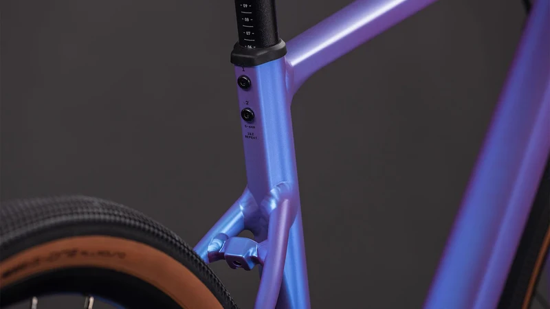 Cube Nuroad EX Gravelrad Diamant blueiris´n´lilac