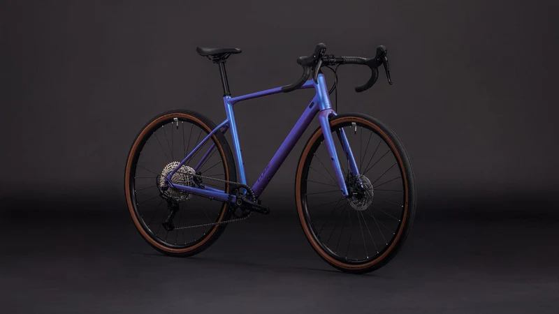 Cube Nuroad EX Gravelrad Diamant blueiris´n´lilac