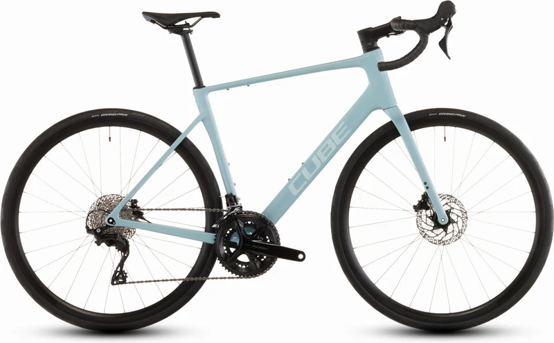 Cube Attain C:62 Race Rennrad Diamant 28" skylightblue´n´cyan