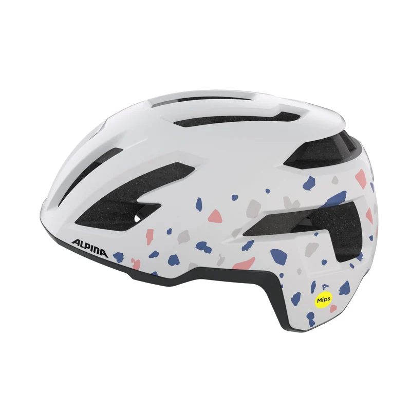 Alpina Taunus Gravel Mips Helm creme-terrazo matt
