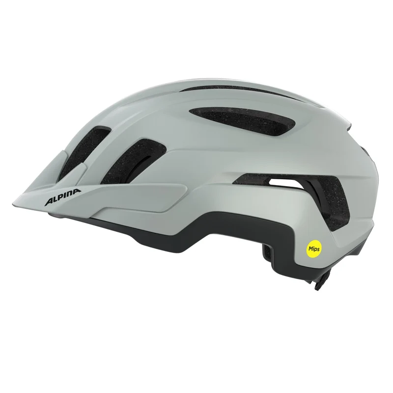 Alpina Paranus Mips Helm smoke-grey midnight-grey matt