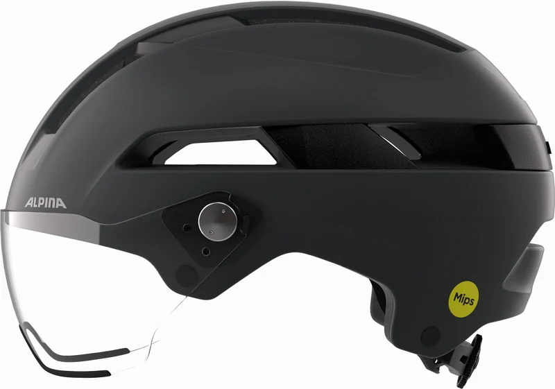Alpina Bloom Visor Mips Helm midnight-grey matt