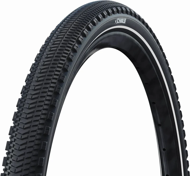 Schwalbe G-One Overland RaceGuard, Performance Line, TLR Faltreifen 28", Addix Green, FairRubber black/reflex