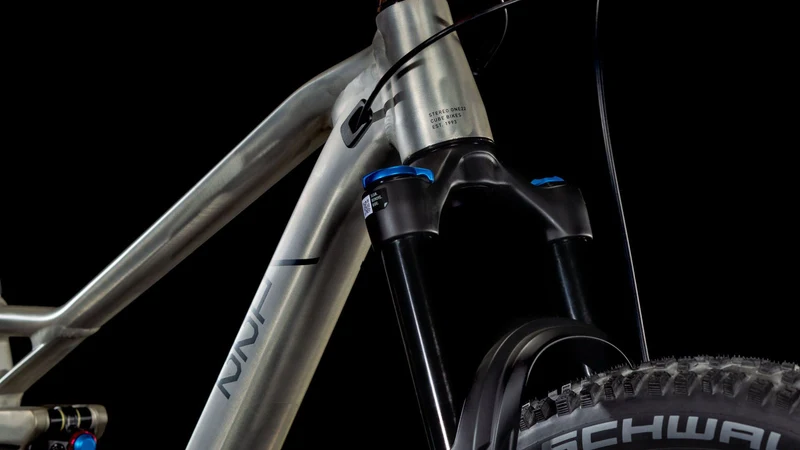 Cube Stereo One22 Race MTB-Fully rawmetal´n´black