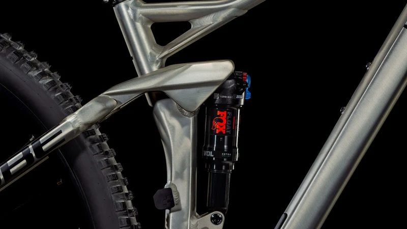 Cube Stereo One22 Race MTB-Fully rawmetal´n´black