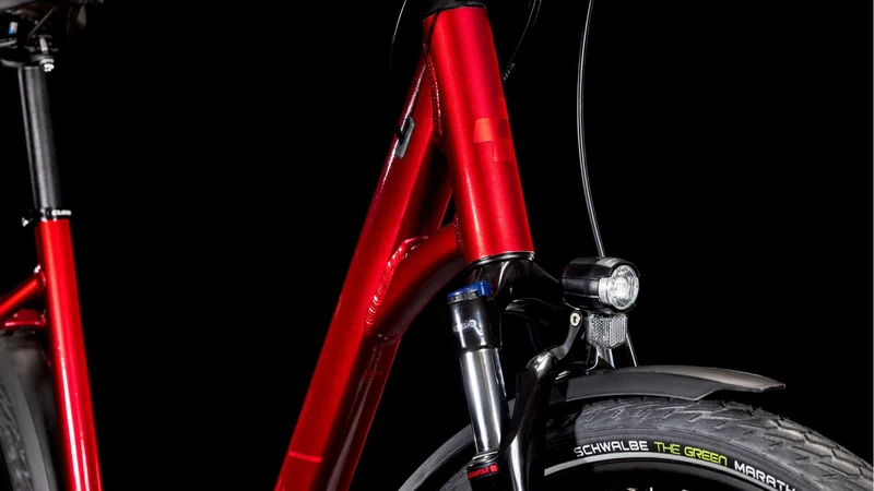 Cube Touring Pro Trekkingrad Easy Entry 28" maroon´n´pearl