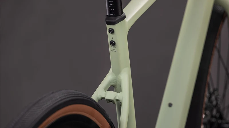 Cube Nuroad Pro Gravelbike Diamant pea´n´grey