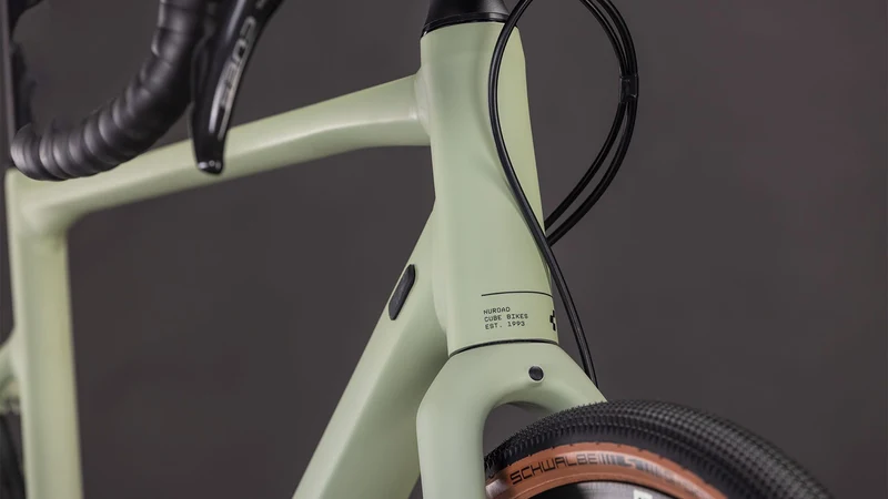 Cube Nuroad Pro Gravelbike Diamant pea´n´grey