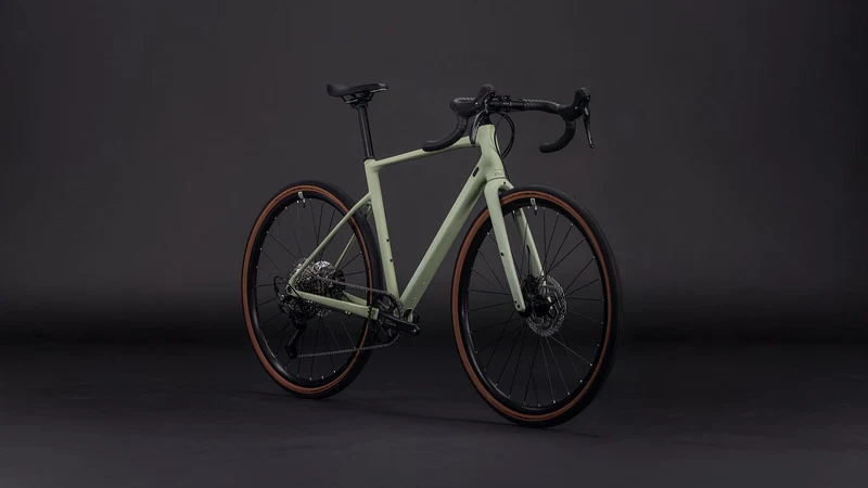 Cube Nuroad Pro Gravelbike Diamant pea´n´grey