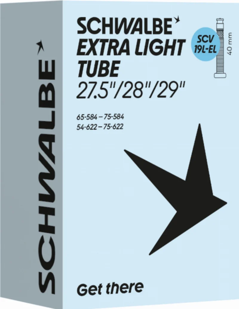 Schwalbe Extra Light Schlauch 27,5"/28"/29" NR. 19L-EL schwarz ETRTO 54/75-584/622