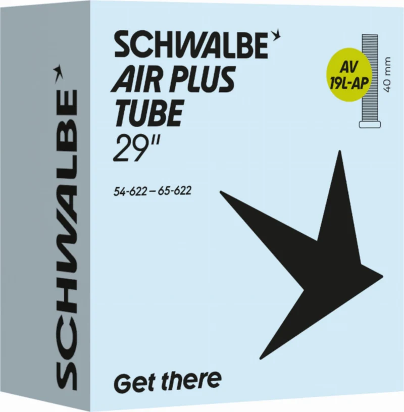 Schwalbe Air Plus Schlauch 29" NR. 19L-AP schwarz ETRTO 54/65-622