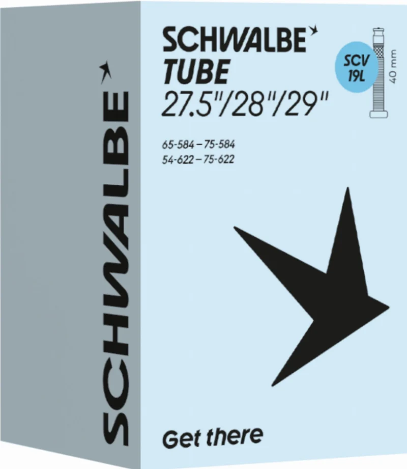 Schwalbe Standard Schlauch 27,5"/28"/29" NR. 19L schwarz ETRTO 54/75-584/622