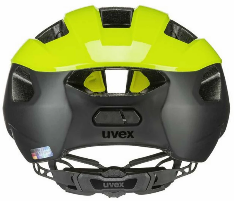 Uvex Rise CC Rennrad-Helm neon yellow-black