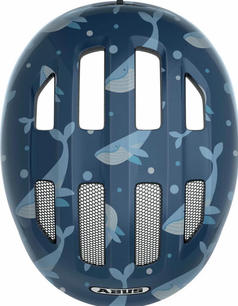 Abus Smiley 3.0 Kinder-Helm blue whale