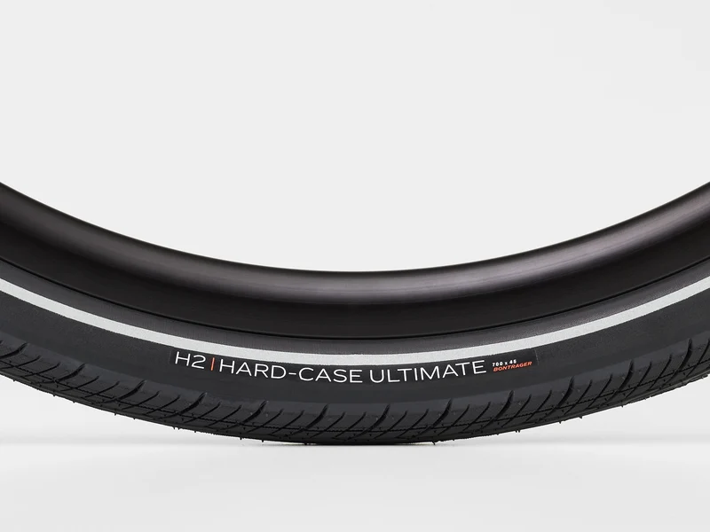 Bontrager H2 Hard-Case Ultimate Draht Hybrid-Reifen 28" black/reflective