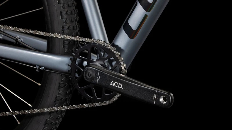 Cube Aim Race MTB-Hardtail Diamant slategrey´n´rainbowblack
