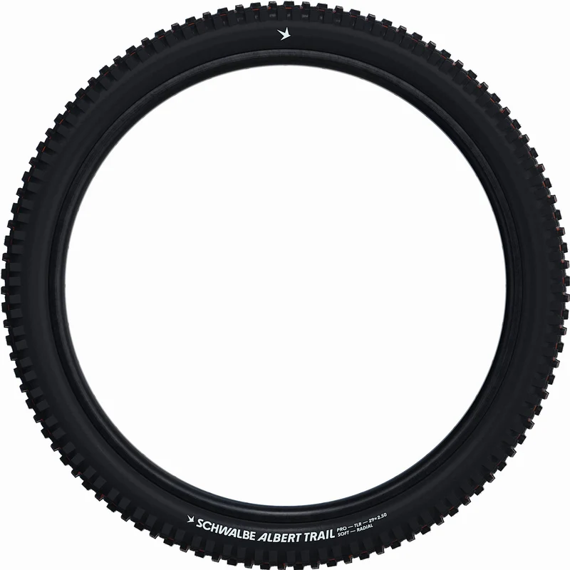 Schwalbe Albert Trail Pro Radial B, Evolution Line, TLR E-MTB Faltreifen 27,5" Addix schwarz-skin 63-584
