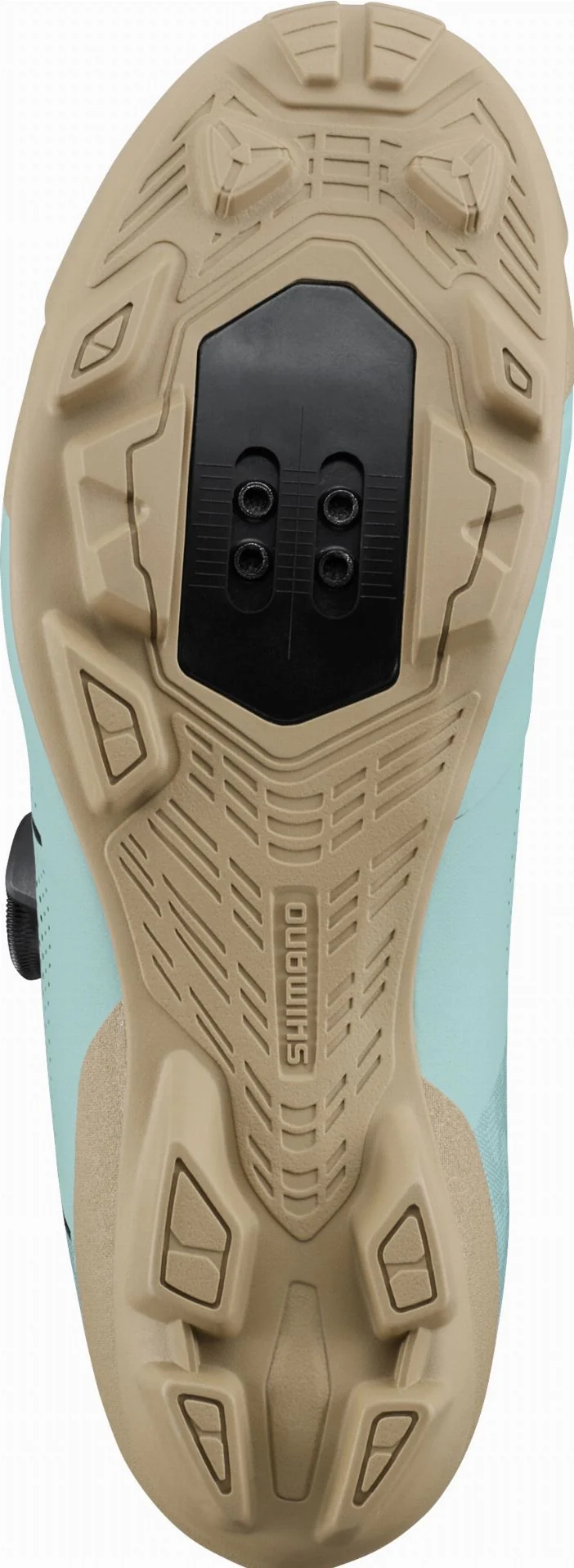 Shimano XC302W Women MTB-Schuhe SPD spezieller Damenleisten surf blue