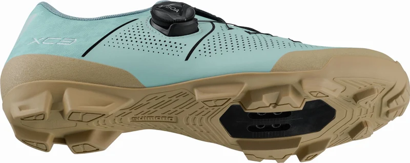 Shimano XC302W Women MTB-Schuhe SPD spezieller Damenleisten surf blue