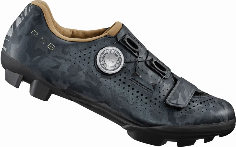 Shimano RX600W Women Gravel-Schuhe SPD spezieller Damenleisten stone gray