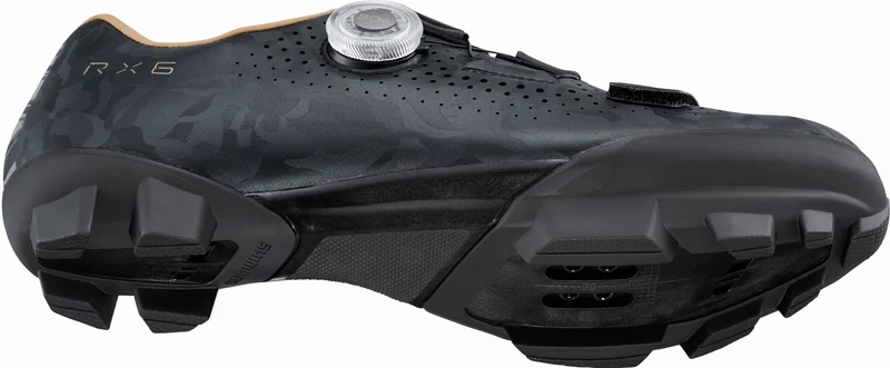 Shimano RX600W Women Gravel-Schuhe SPD spezieller Damenleisten stone gray