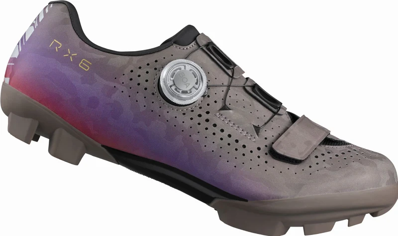 Shimano RX600W Women Gravel-Schuhe SPD spezieller Damenleisten purple