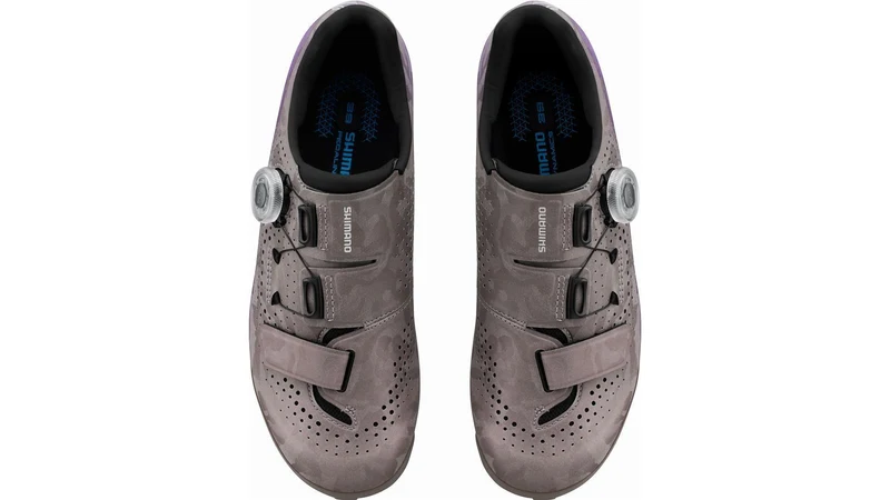 Shimano RX600W Women Gravel-Schuhe SPD spezieller Damenleisten purple