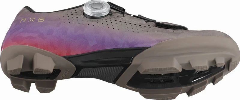 Shimano RX600W Women Gravel-Schuhe SPD spezieller Damenleisten purple