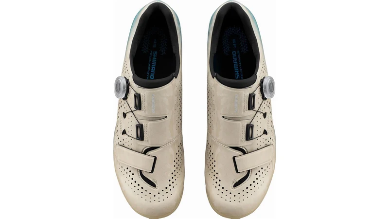 Shimano RX600 Gravel-Schuhe SPD beige
