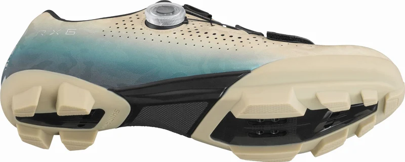 Shimano RX600 Gravel-Schuhe SPD beige