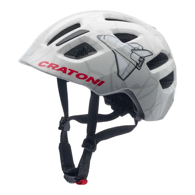 Cratoni Maxster Kinder-Helm rocket grey glossy