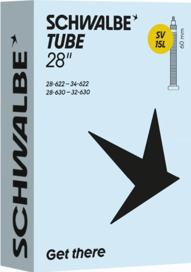 Schwalbe Standard Schlauch 28" NR. 15L schwarz ETRTO 28/34-622/630