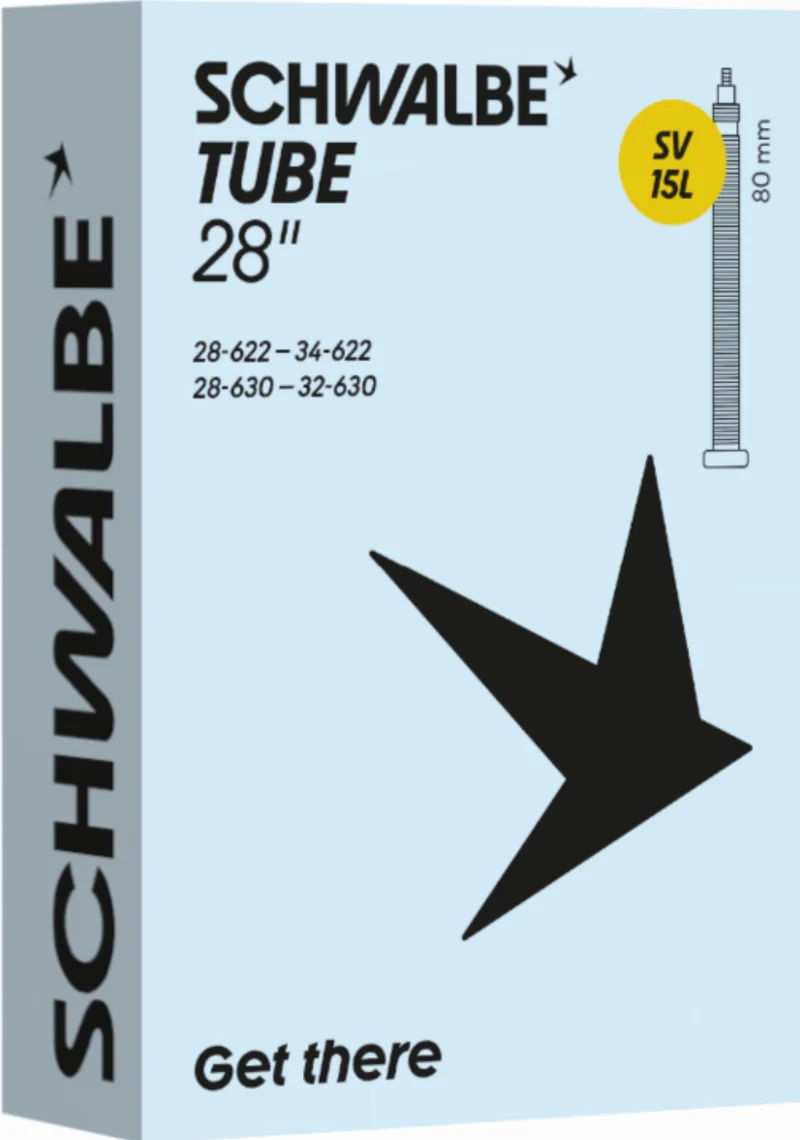 Schwalbe Standard Schlauch 28" NR. 15L schwarz ETRTO 28/34-622/630
