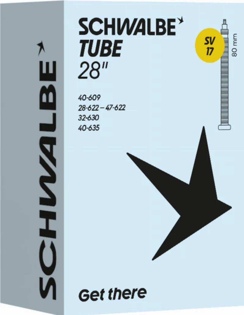 Schwalbe Standard Schlauch 28" NR. 17 schwarz ETRTO 28/47-622/635