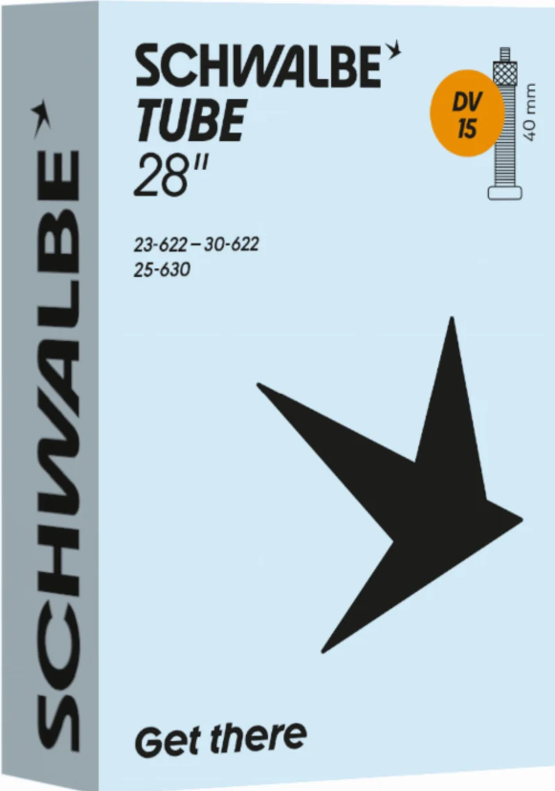 Schwalbe Standard Schlauch 28" NR. 15 schwarz ETRTO 23/30-622/630