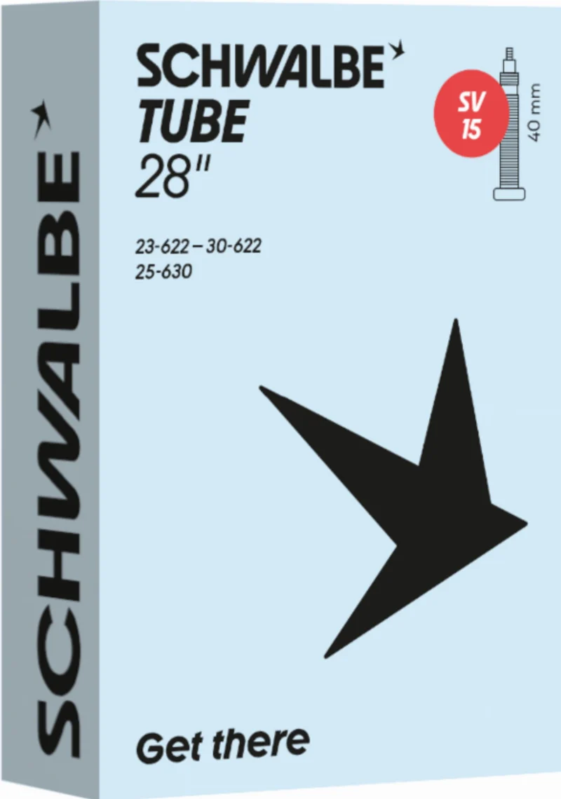 Schwalbe Standard Schlauch 28" NR. 15 schwarz ETRTO 23/30-622/630