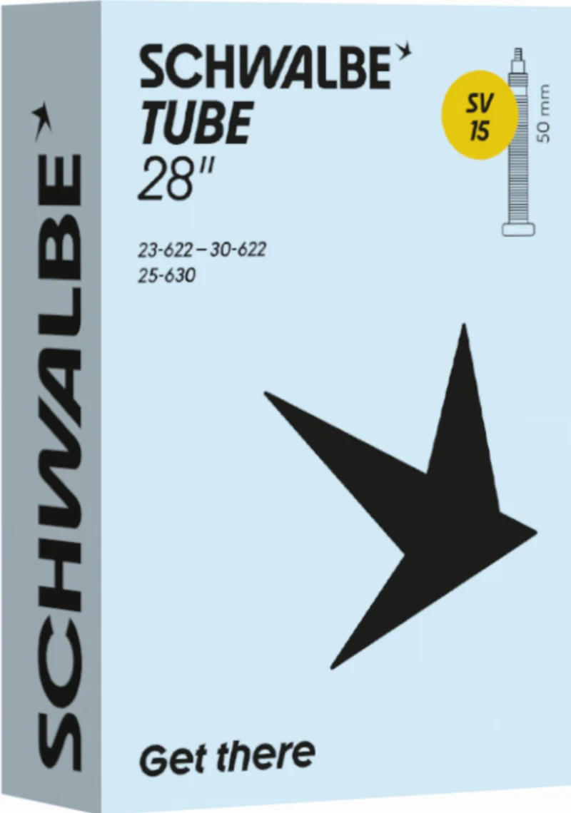 Schwalbe Standard Schlauch 28" NR. 15 schwarz ETRTO 23/30-622/630