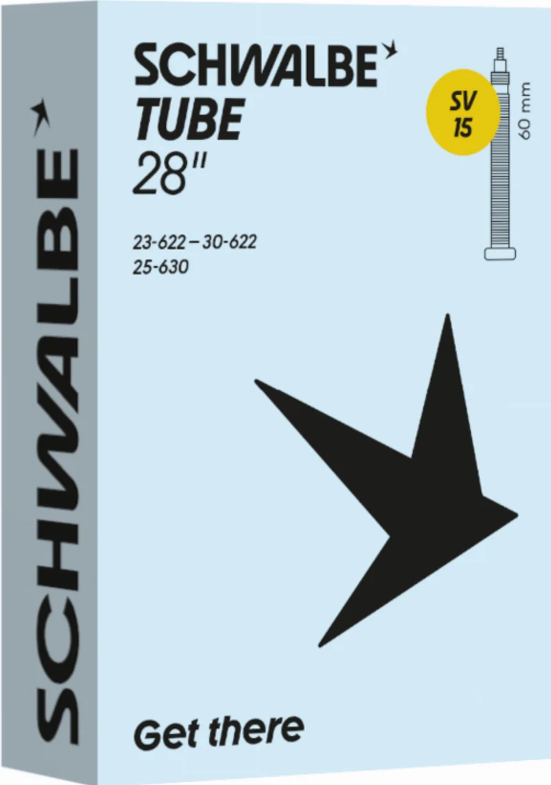 Schwalbe Standard Schlauch 28" NR. 15 schwarz ETRTO 23/30-622/630