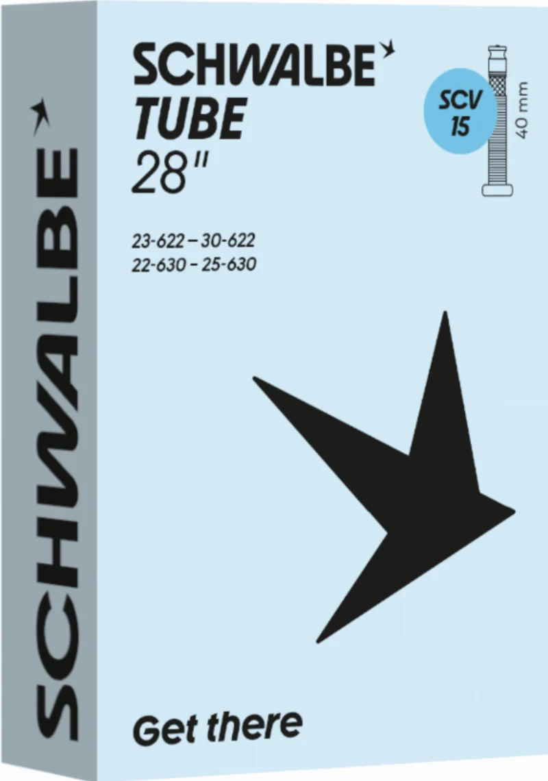 Schwalbe Standard Schlauch 28" NR. 15 schwarz ETRTO 23/30-622/630