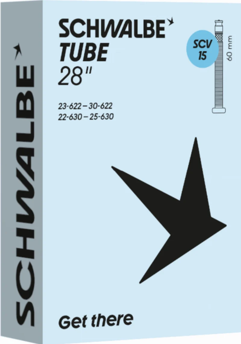 Schwalbe Standard Schlauch 28" NR. 15 schwarz ETRTO 23/30-622/630