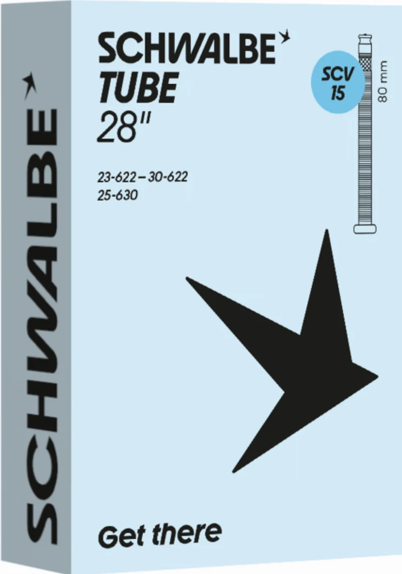 Schwalbe Standard Schlauch 28" NR. 15 schwarz ETRTO 23/30-622/630
